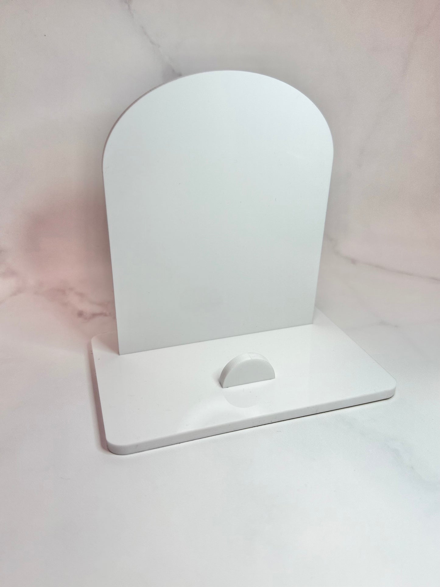 Business Card Sign + Holder