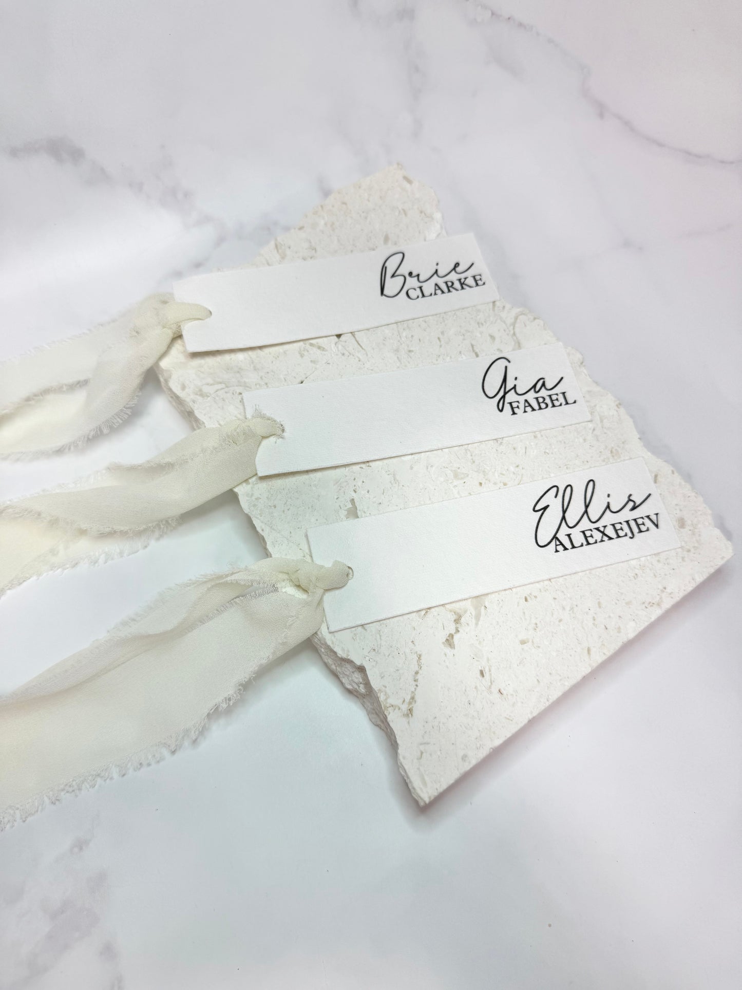 Wedding seating names