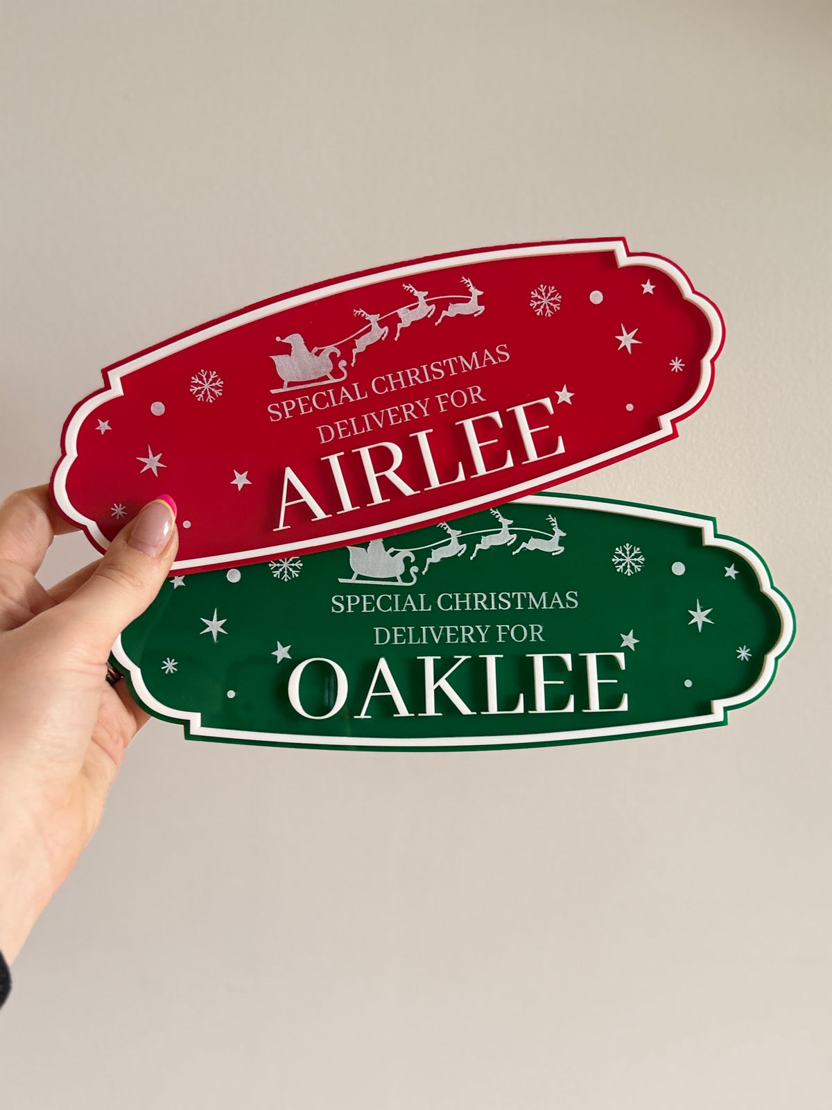 Christmas Crate Plaque
