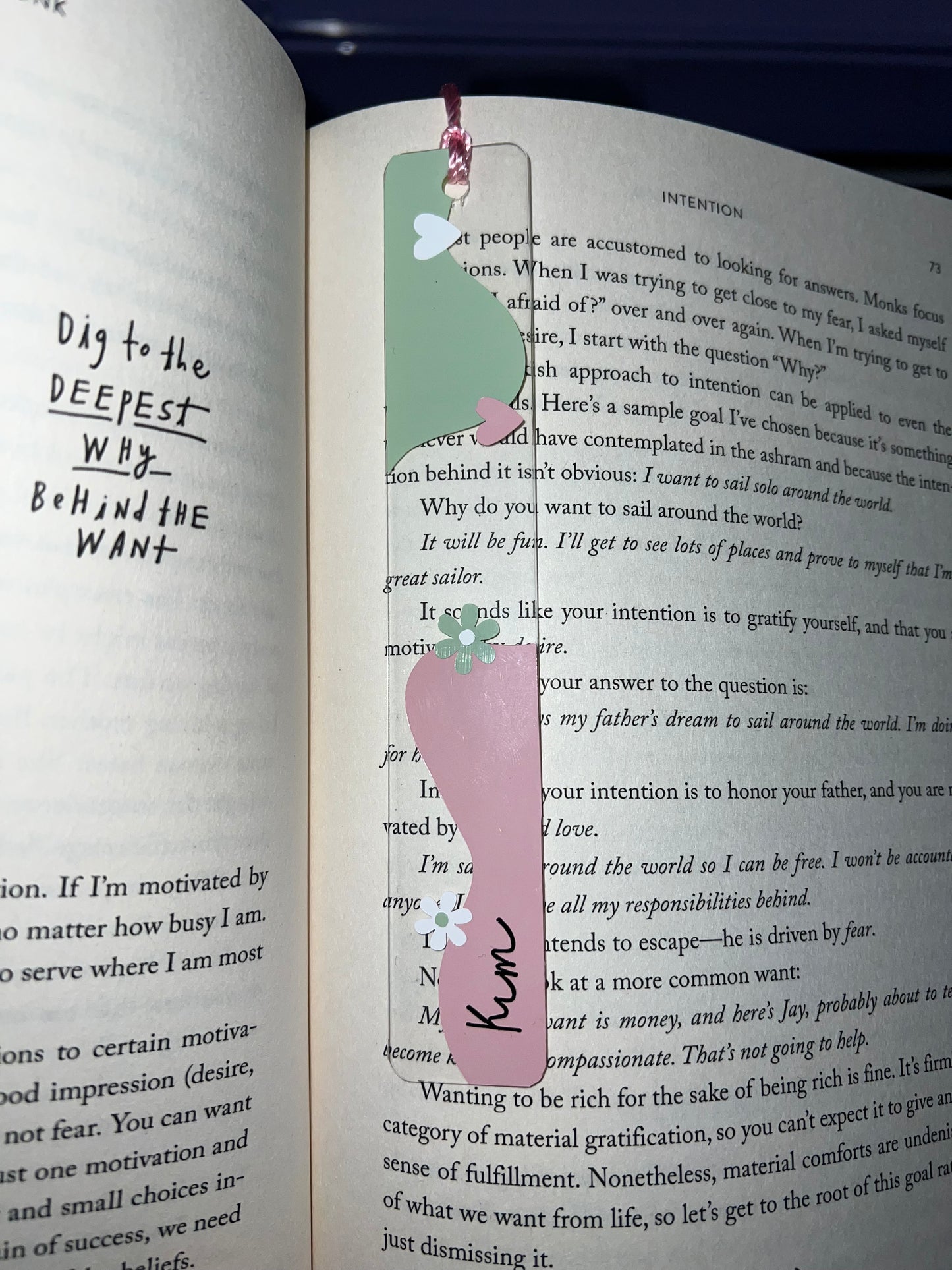 Personalised Bookmark