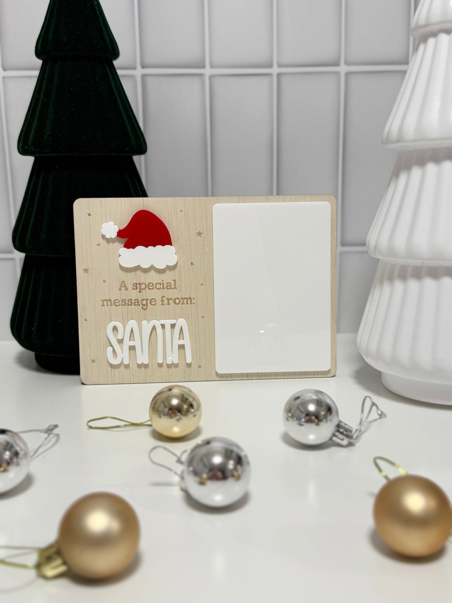 Christmas Message whiteboard