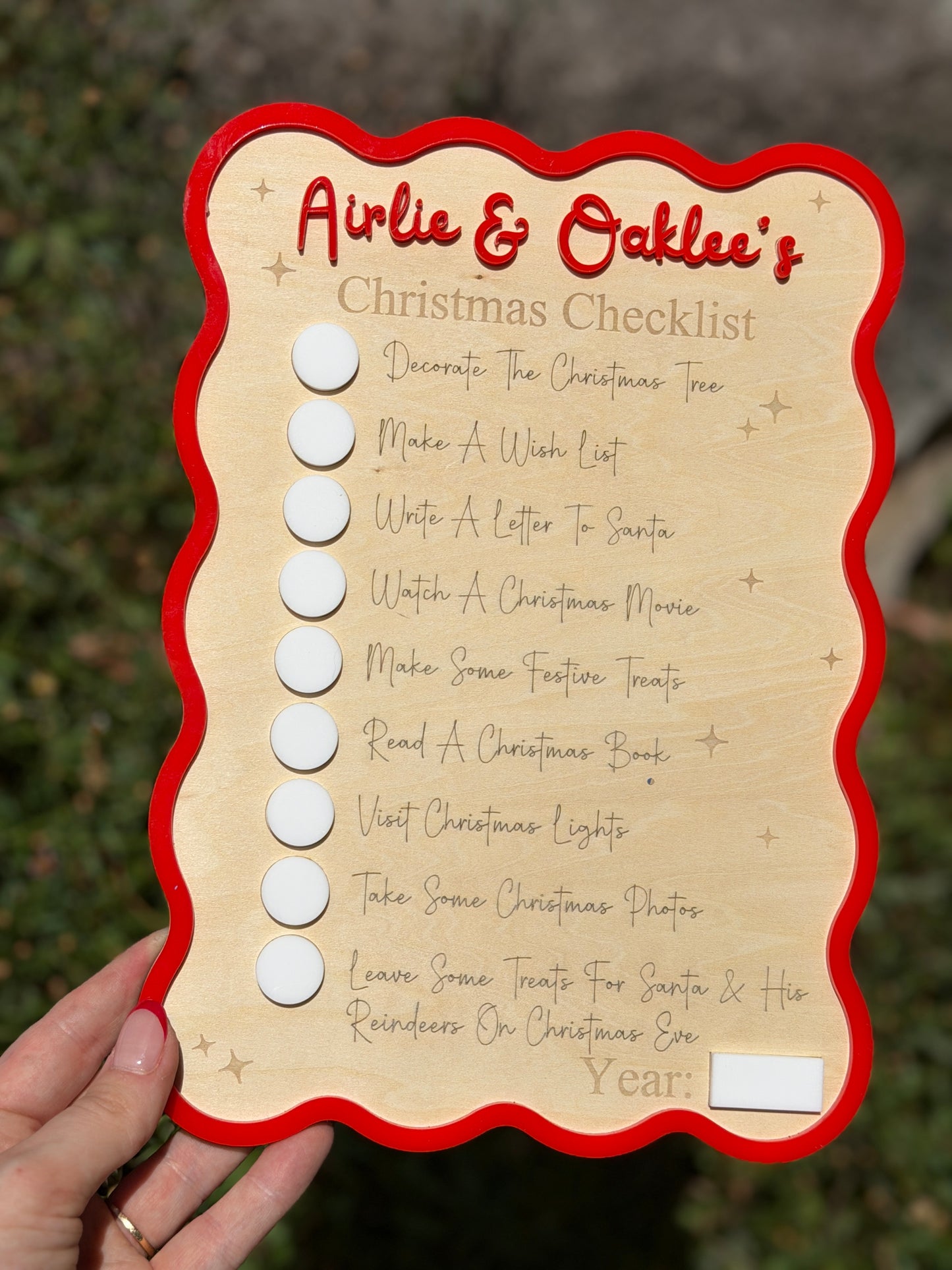 Christmas checklist
