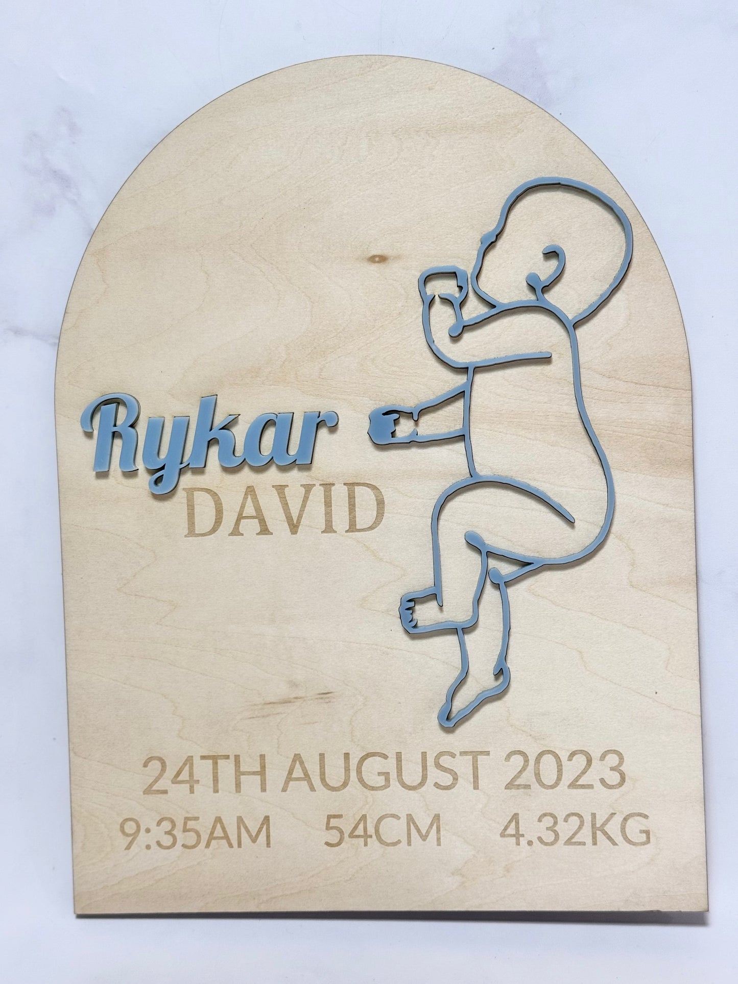 Baby plaque
