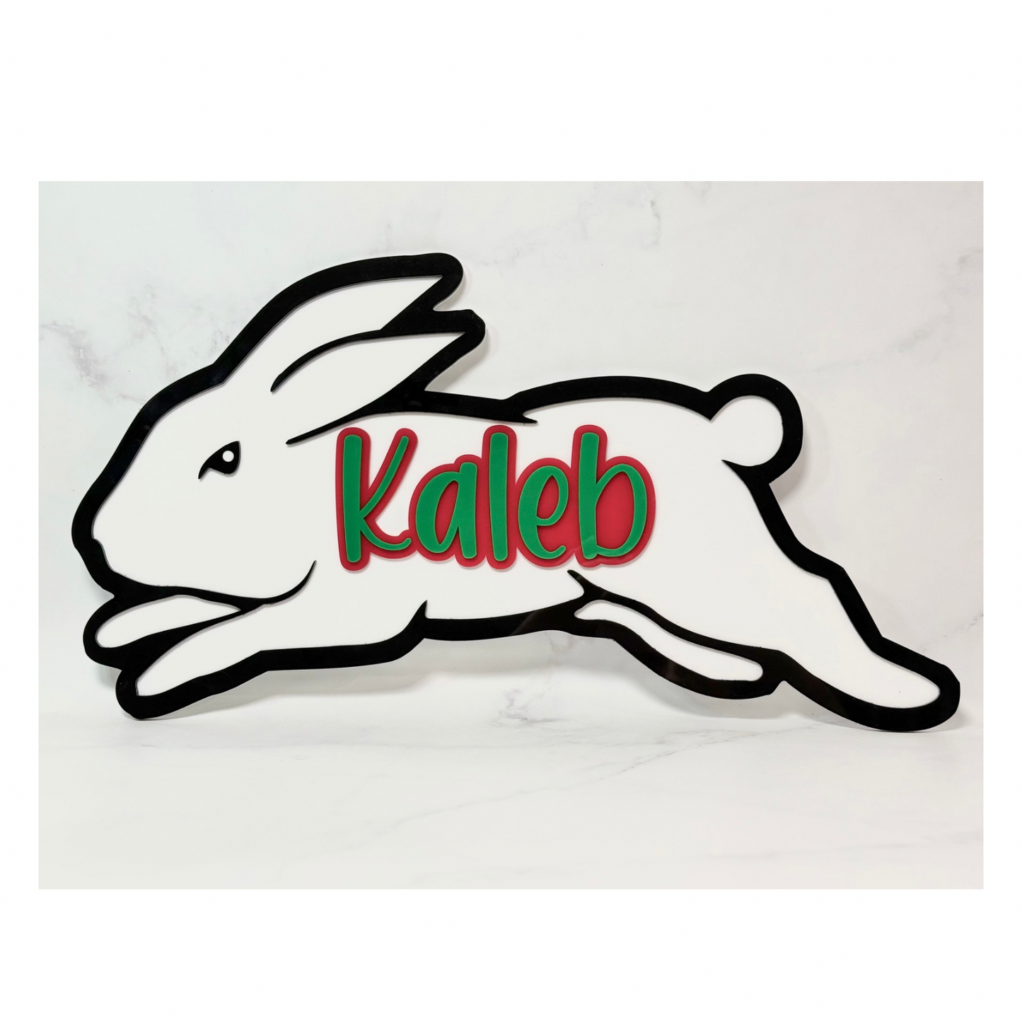 Acrylic Name Wall Plaque (triple layer)