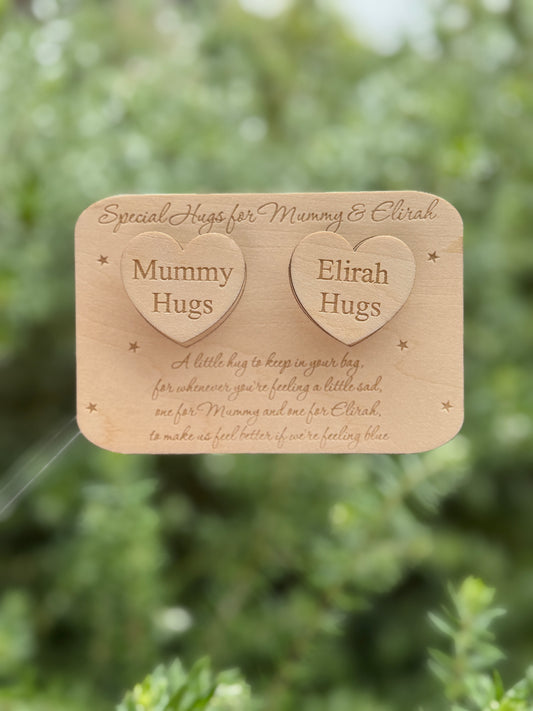 Keepsake pocket hugs