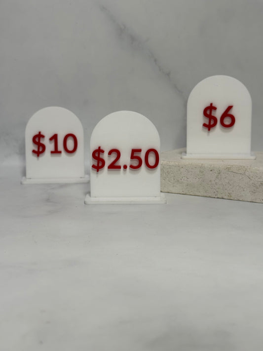 Mini Price Signage