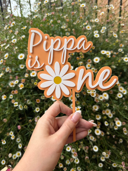 Custom Acrylic Cake Toppers