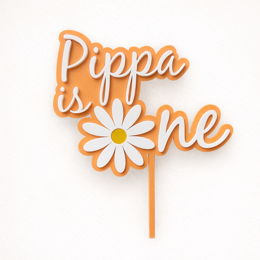 Flower Cake Topper