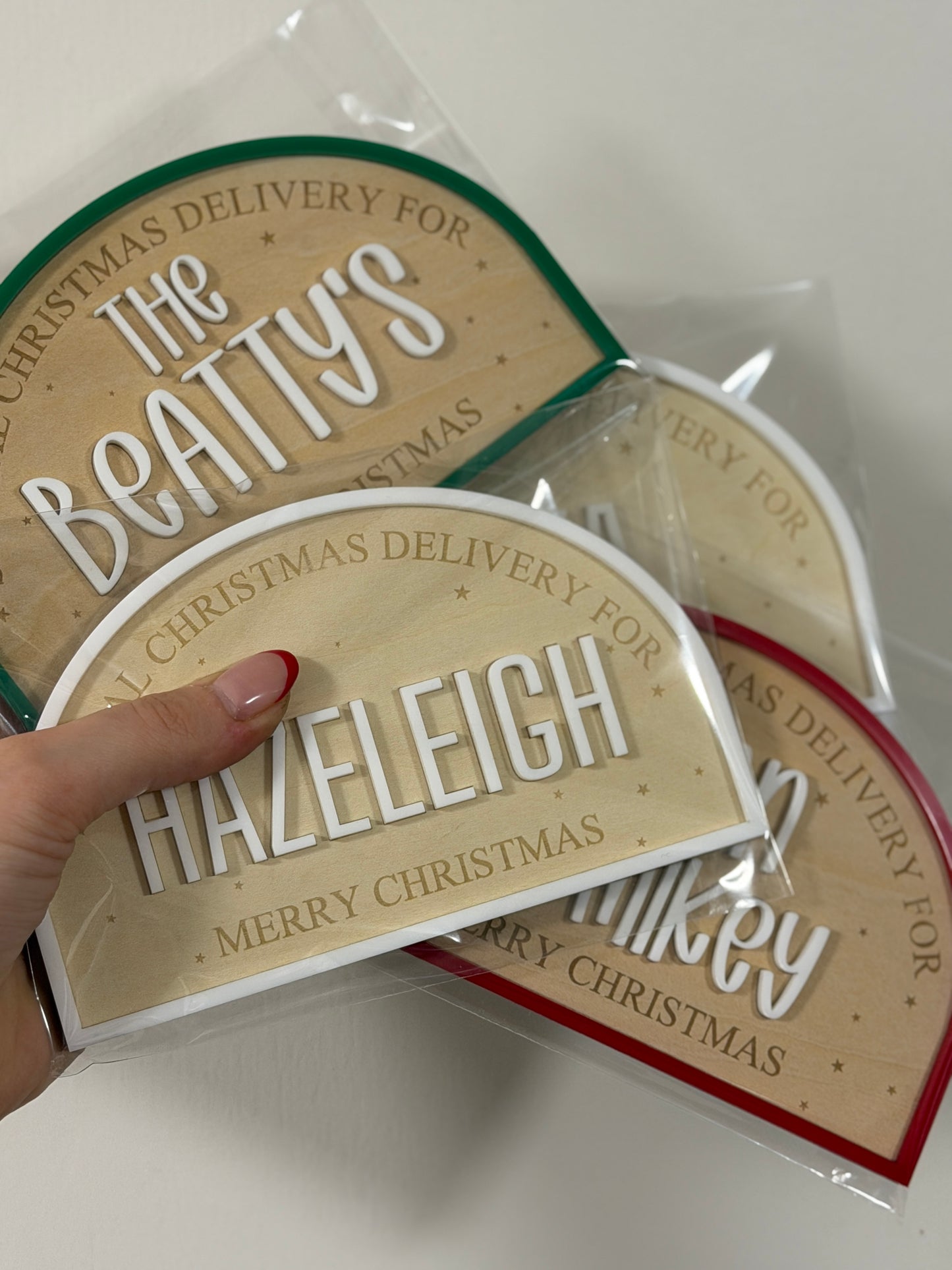 Christmas Crate Plaque