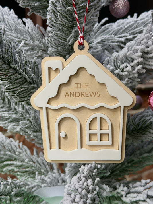 Family name ornament
