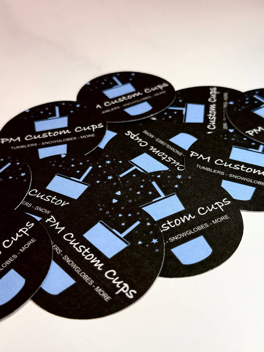 Custom Logo Stickers