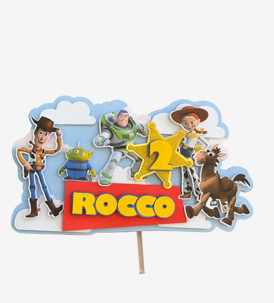 Various Toys cake topper