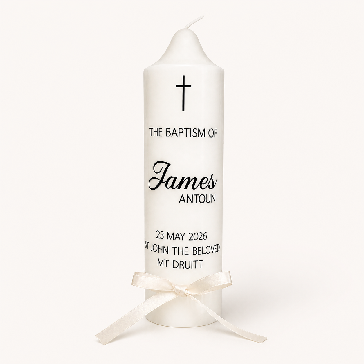 Baptism Candle