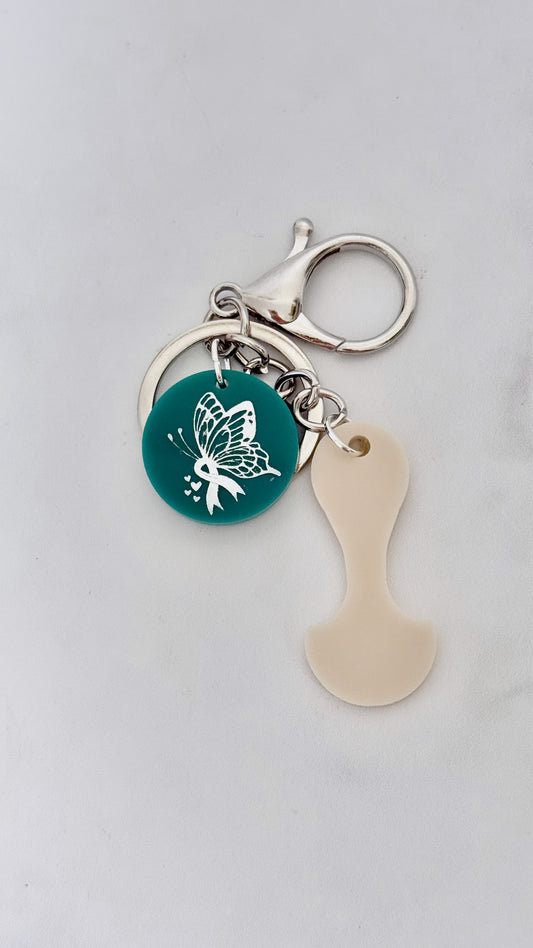 Awareness Trolley Token + Charm