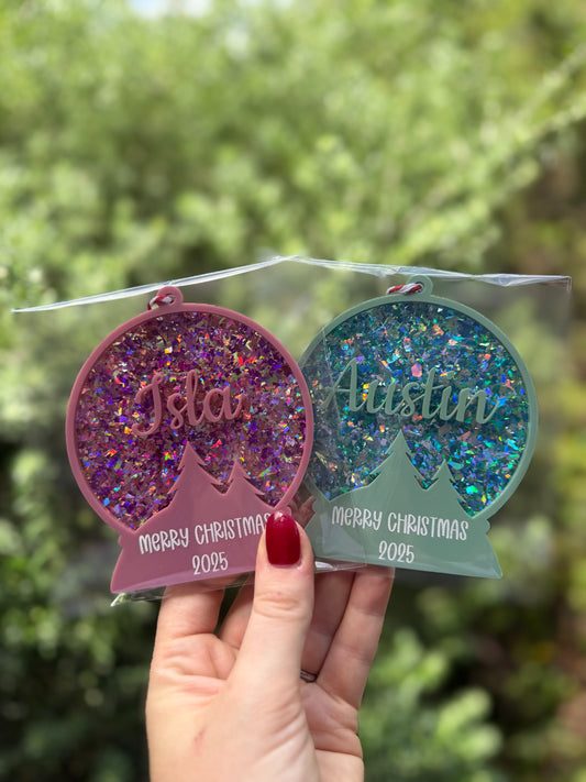 Personalised Snowglobe