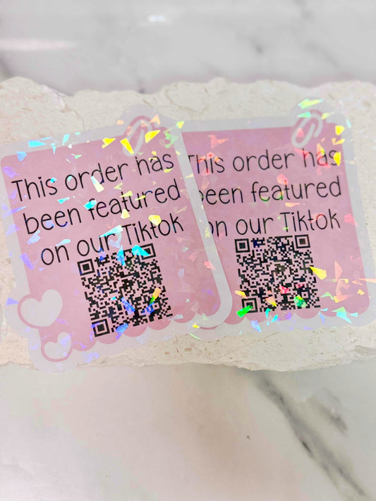 Featured On  - Stickers