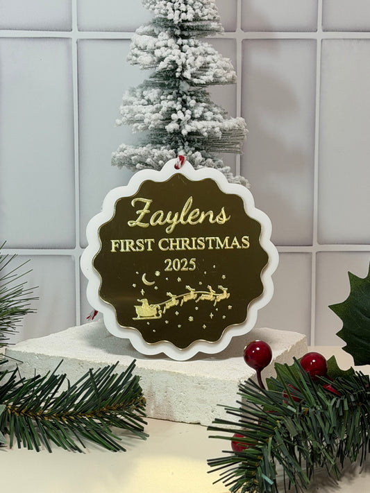 Reflective Christmas Ornament