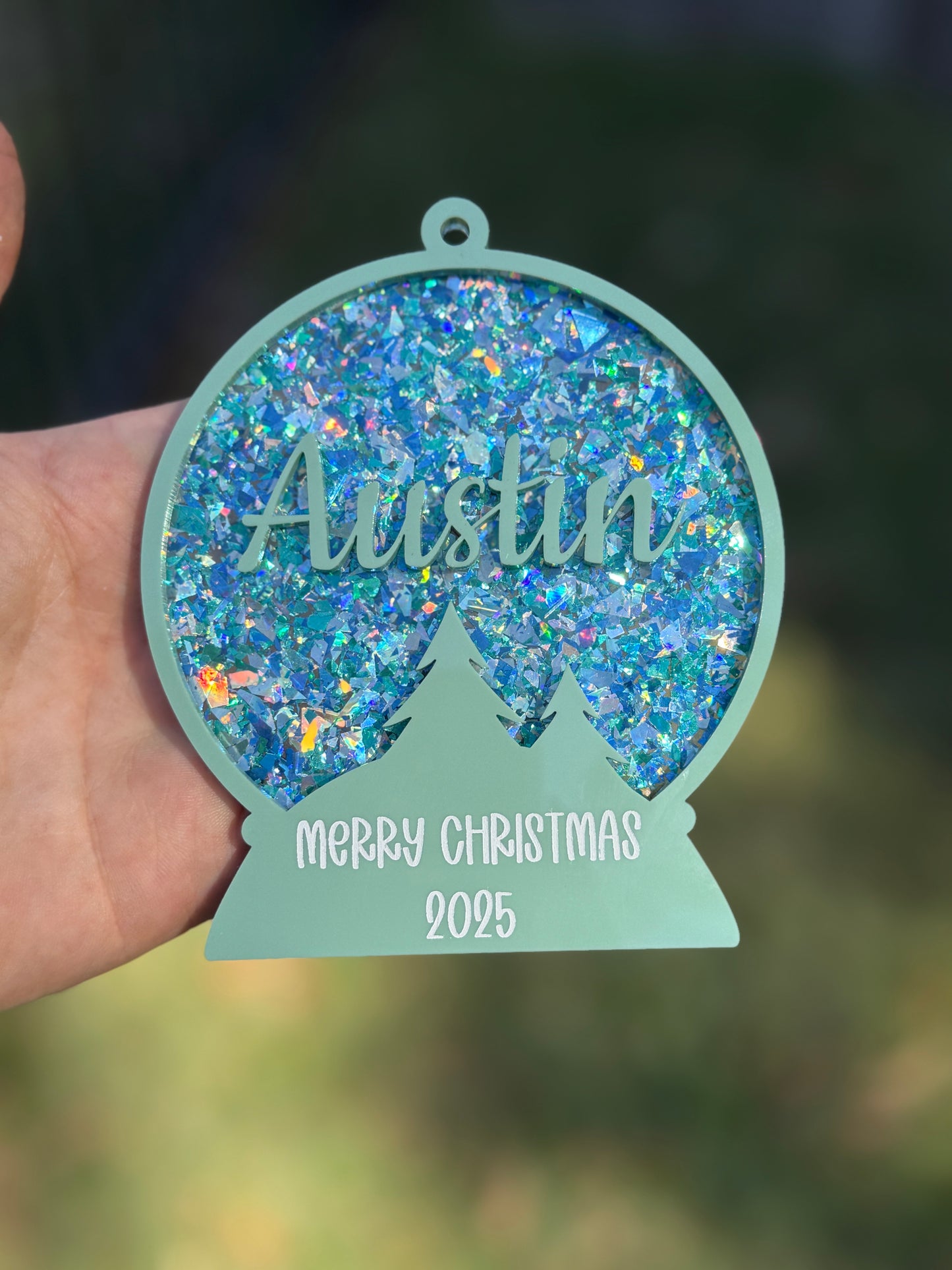 Personalised Snowglobe