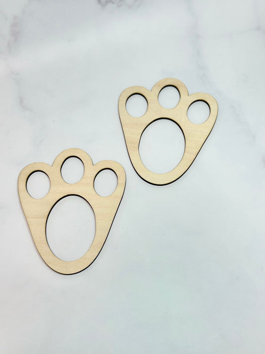 Easter Bunny Footprints