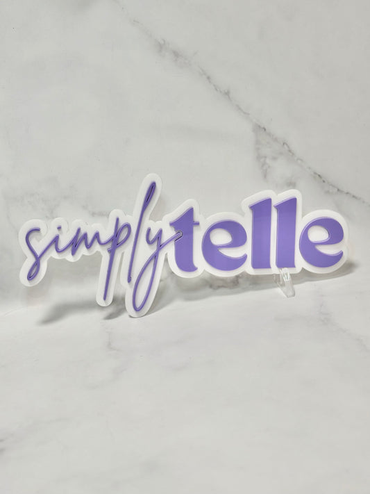 Business Name Plaque