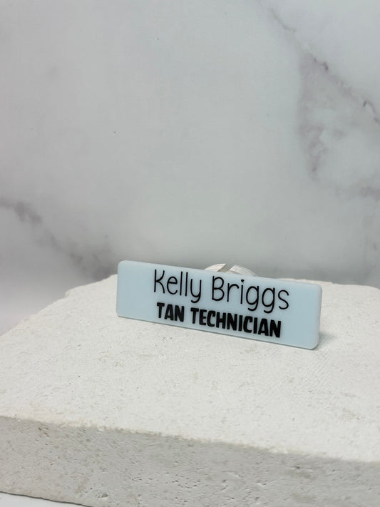 Basic Customised Name Badges