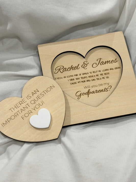 Godparent keepsake gift