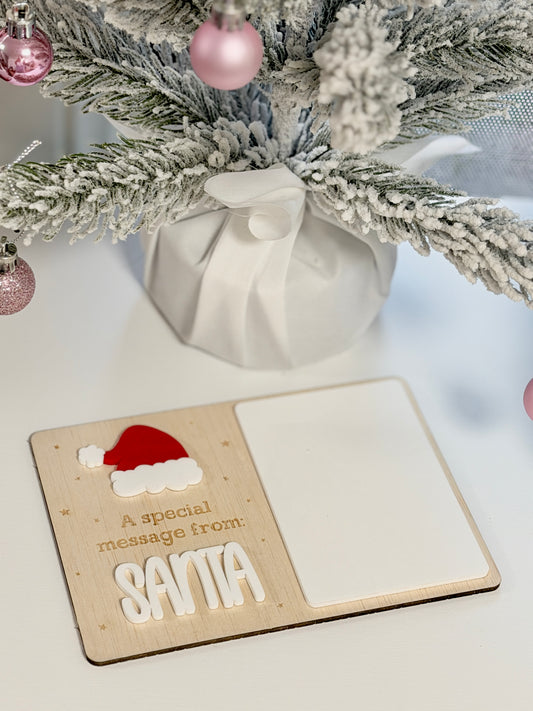 Christmas Message whiteboard