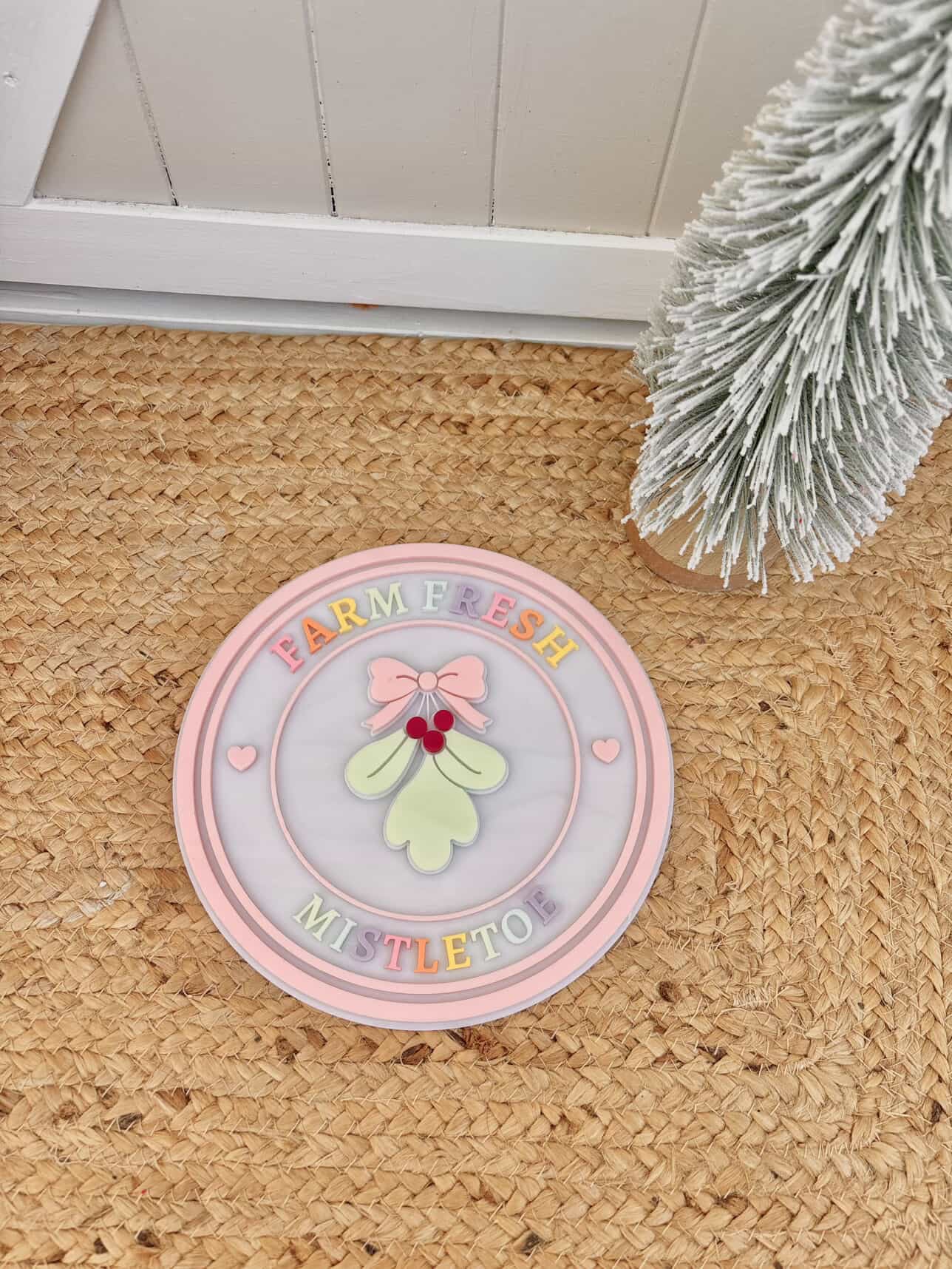 Pastel Christmas Signs