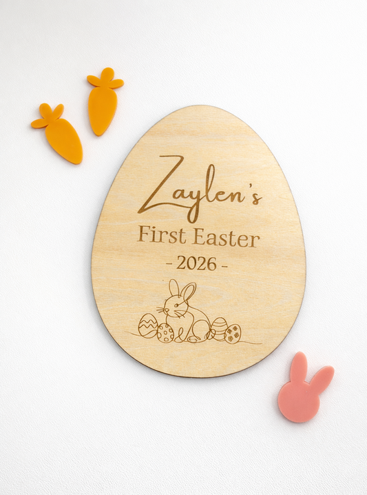 First Easter Plaque