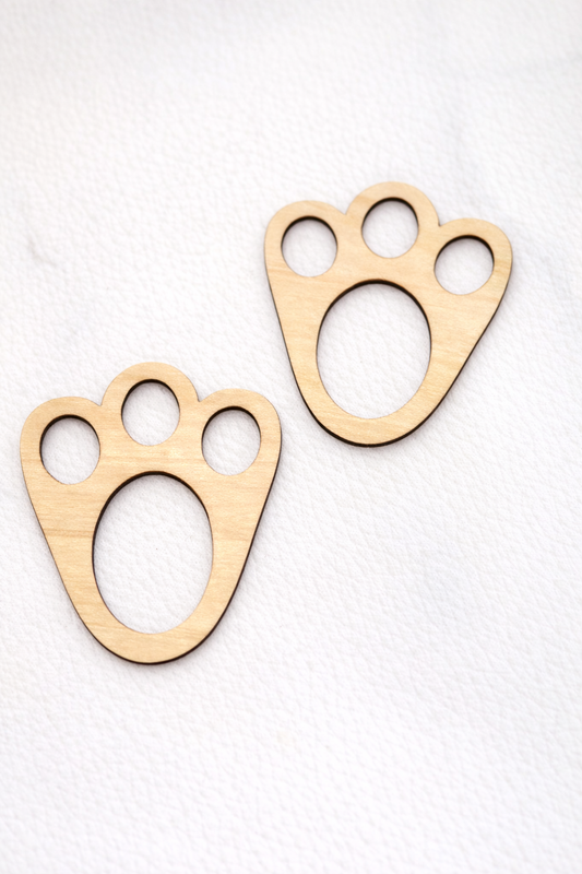 Easter Bunny Footprints