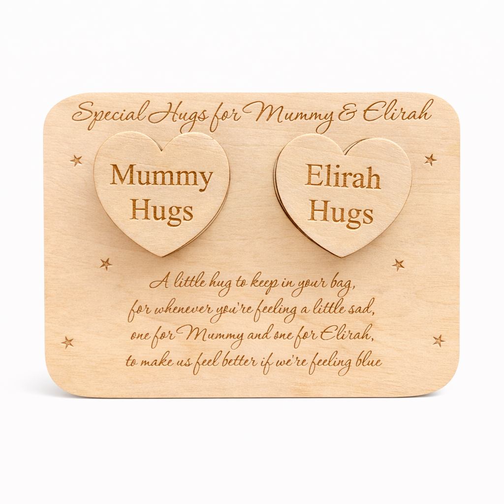 Keepsake pocket hugs