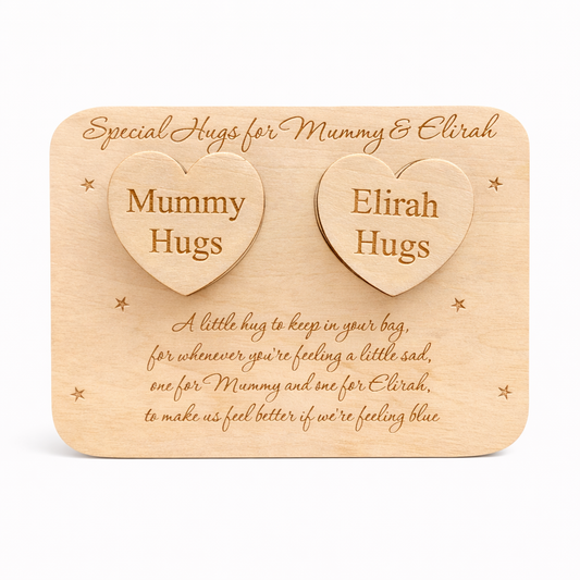 Keepsake pocket hugs
