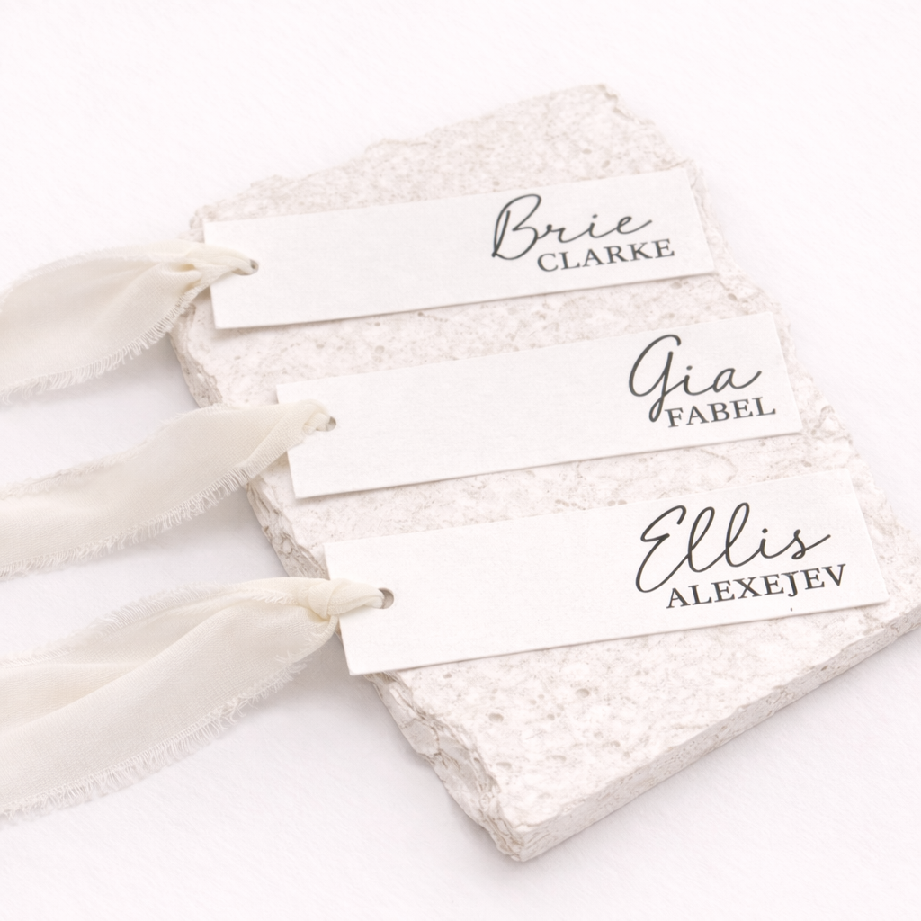 Wedding seating names