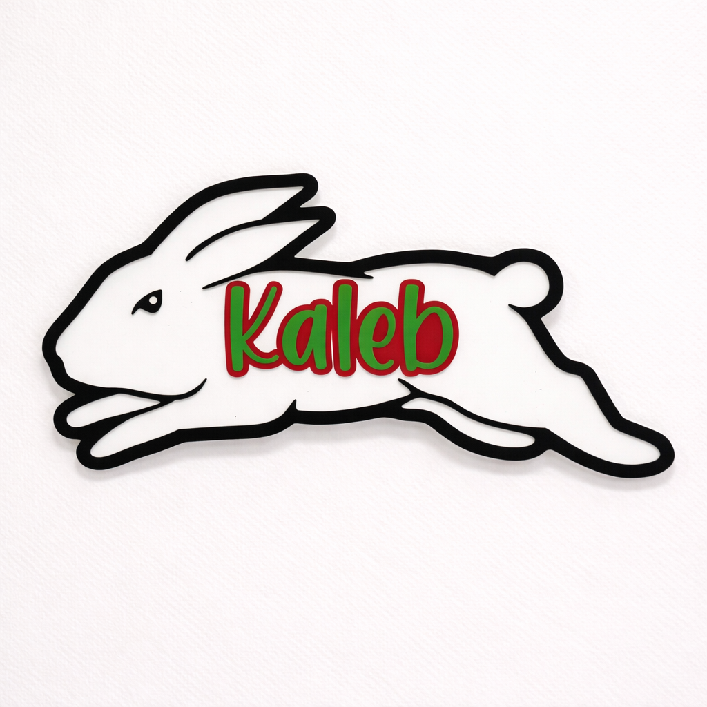 Acrylic Name Wall Plaque (triple layer)