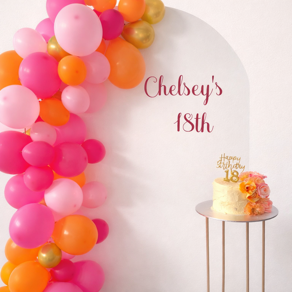 Basic Milestone Birthday Design